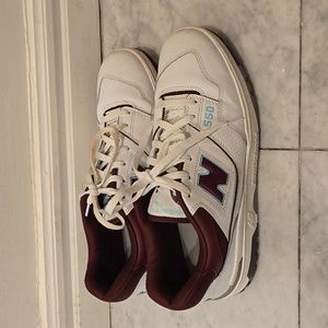 NEW BALANCE 550 US 11.5 White Burgundy